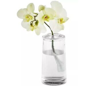 HOTEL COLLECTION Large Glass Vase with Lid